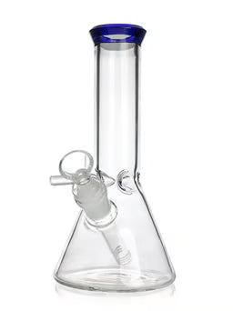 8 INCH COLOR TIP BEAKER BONG